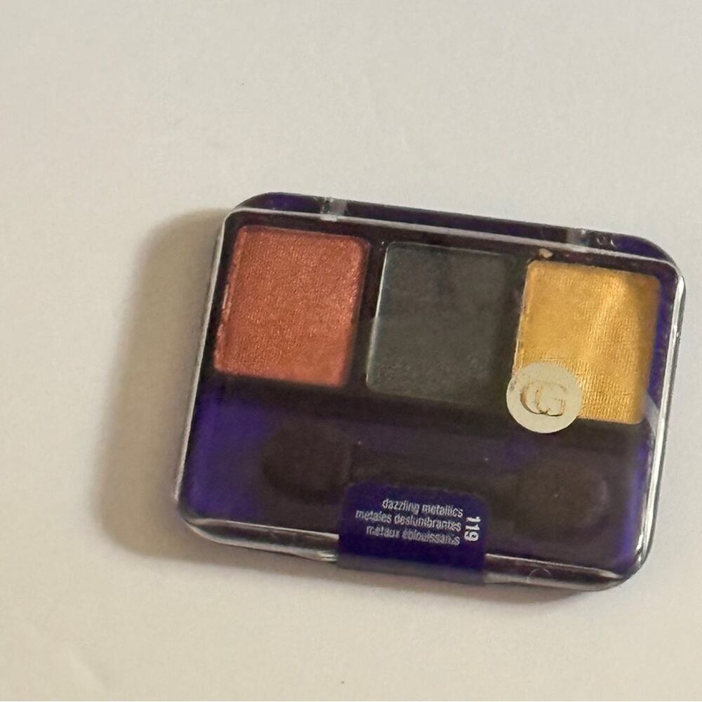 COVERGIRL Dazzling Metallics Three Color  Eye Enhancers Makeup  Palette